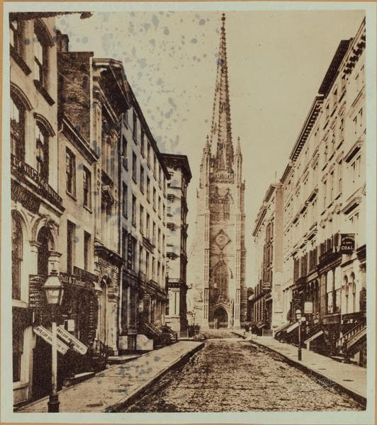 Manhattan: Wall Street - Broad Street, 1872-1880