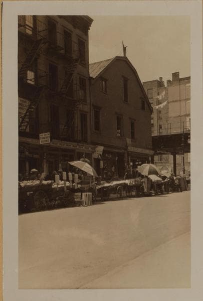 Manhattan: Houston Street (East) - Allen Street, 1927
