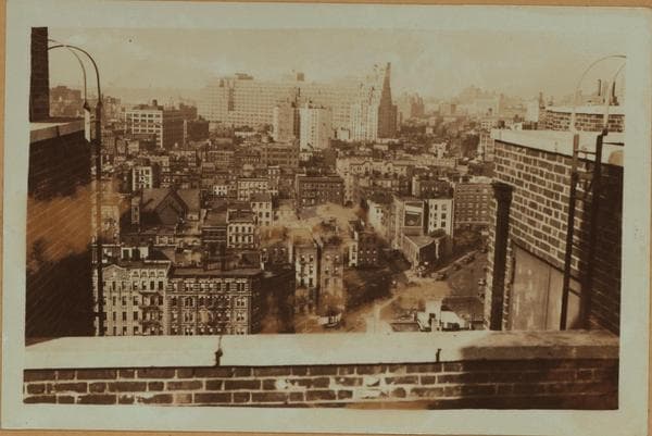 General view - [Manhattan - Christopher Street - Waverly Place.], 1933