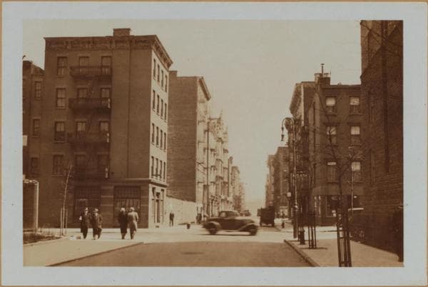 Manhattan: Broome Street - Columbia Street, 1937