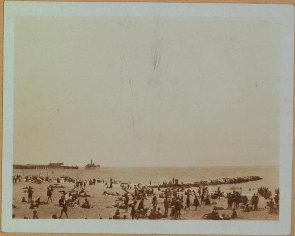 Islands - Coney Island pier., 1924
