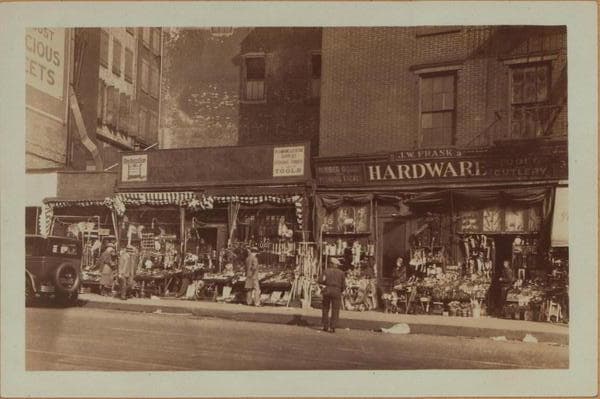 Manhattan: West Broadway - Vesey Street, 1927–1930