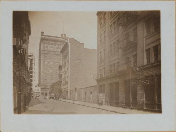Manhattan: Clark Street - Broome Street, 1926