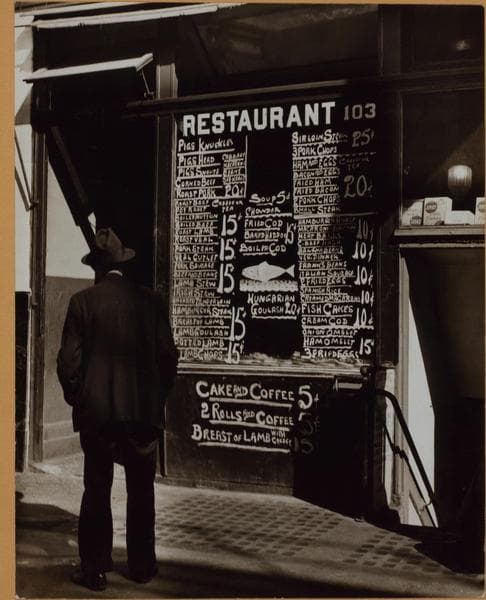 Manhattan: Bowery - Hester Street, 1939