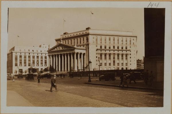 Manhattan: Centre Street - Reade Street, 1932–1940