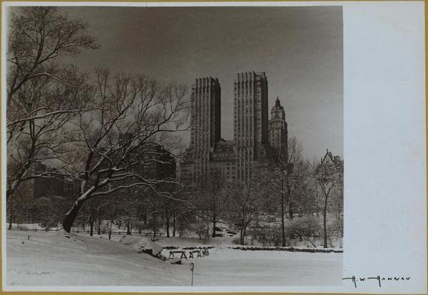 Manhattan: Central Park - The Majestic Apartments.