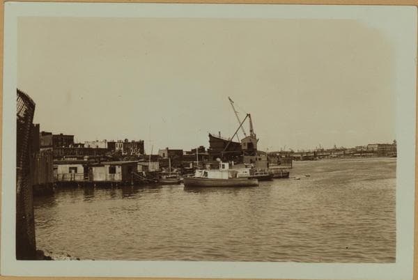 Harlem River - Manhattan - East 123rd Street., 1934–1935