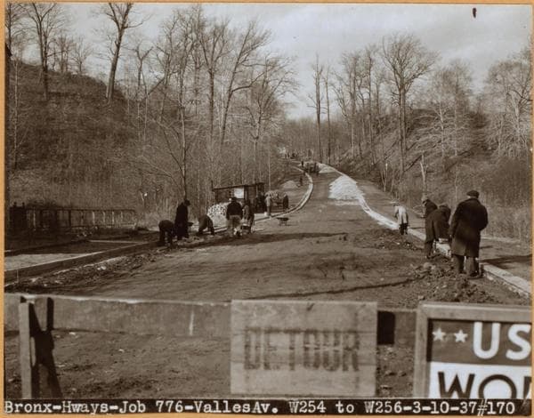 Bronx: Valles Avenue - 254th Street (West), 1937