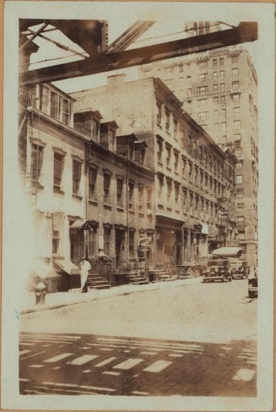 Manhattan: MacDougal Street - 3rd Street (West), 1933