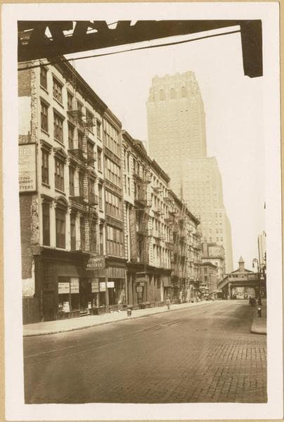 Manhattan: Barclay Street - Church Street, 1930–1932