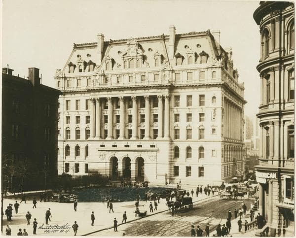 Chambers Street #31 - Centre Street, northwest corner
