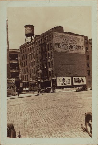 Manhattan: York Street - West Broadway, 1939