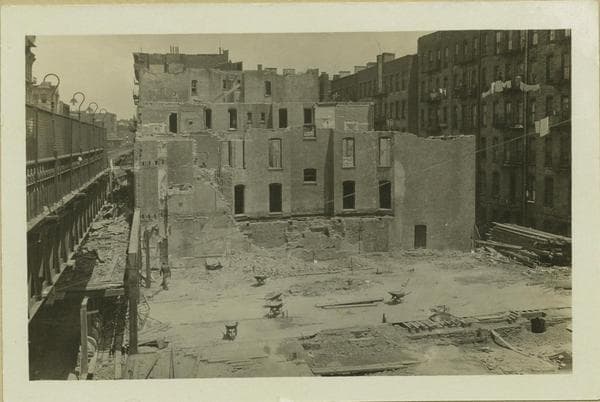 Manhattan: Allen Street - Rivington Street, 1927