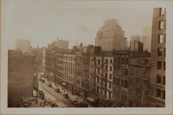 Manhattan: Chambers Street - Broadway, 1929