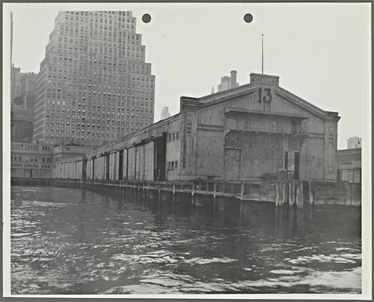 Pier 13, East River, 1951