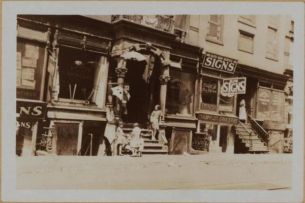 Manhattan: Forsyth Street - Delancey Street, 1929