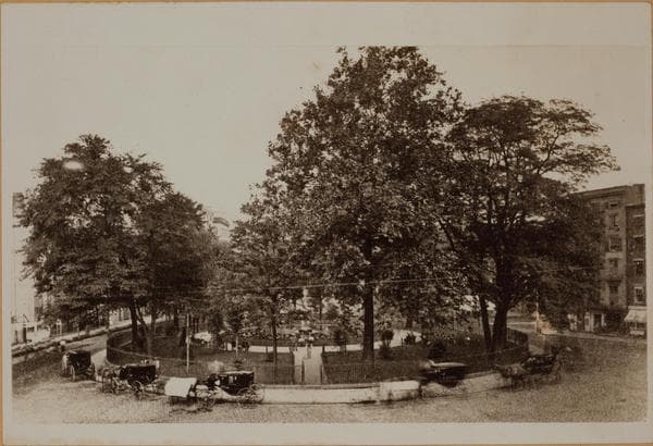 Manhattan: Broadway - Whitehall Street, 1869