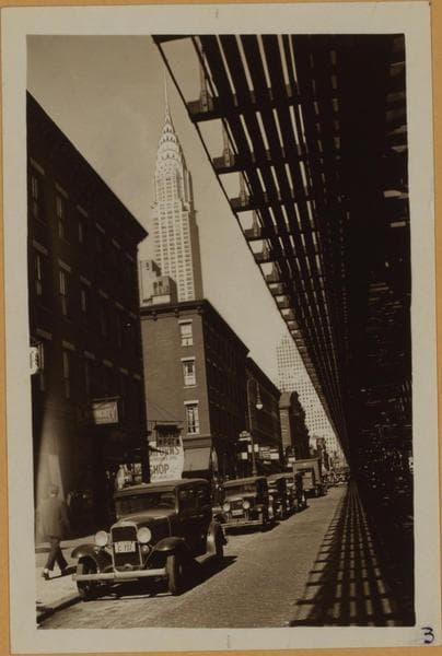 Manhattan: 3rd Avenue - 36th Street (East), 1933