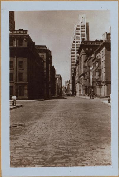 Manhattan: Front Street - Maiden Lane, 1940