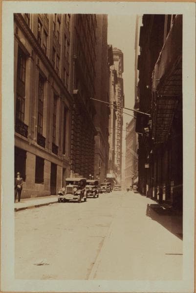 Manhattan: Pine Street - Pearl Street, 1929