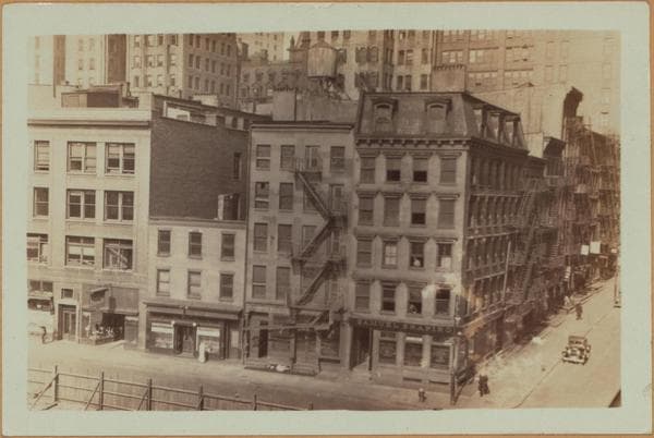 Manhattan: William Street - Spruce Street, 1931