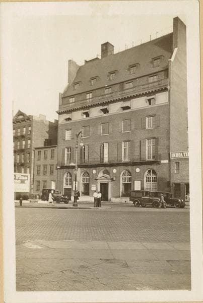 Manhattan: Barrow Street - 7th Avenue South, 1929