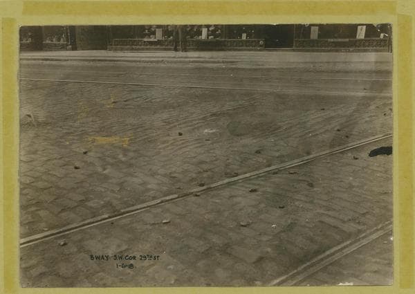 Broadway - 29th Street, southwest corner, 1918-01-06
