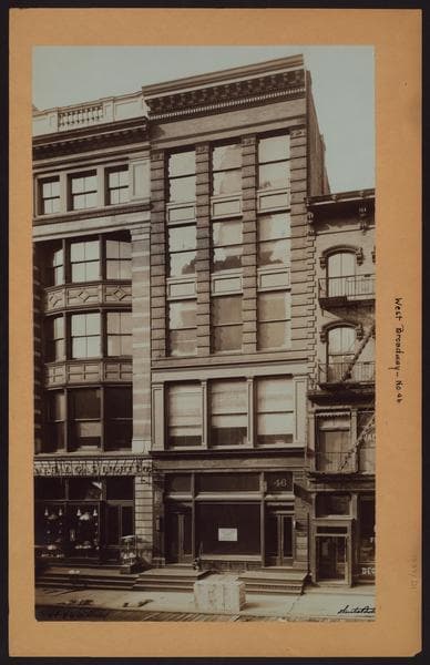 Manhattan: West Broadway - Park Place, 1914-12-10