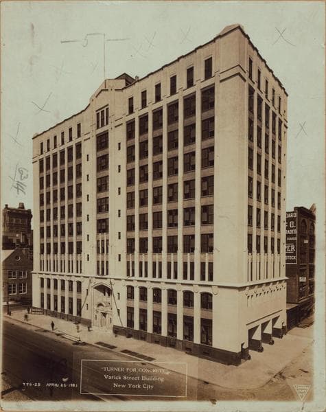 Manhattan: Varick Street - Grand Street, 1921