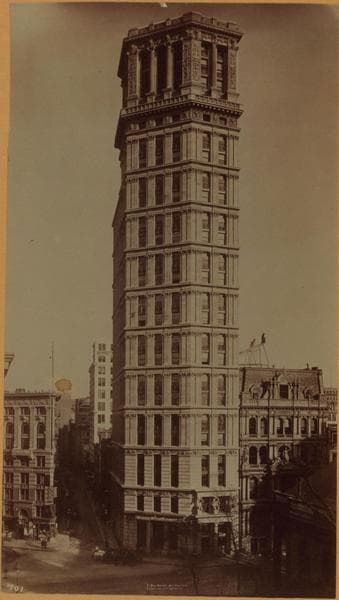 Manhattan: Broadway - Ann Street, 1897