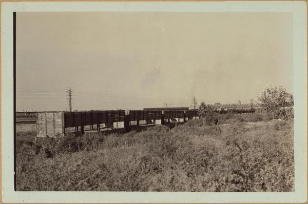 Queens: Flushing Meadow Park - [Interboro Rapid Transit Carbarn.], 1935–1936