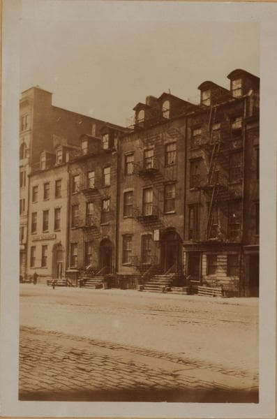 Manhattan: Hudson Street - Hubert Street, 1929
