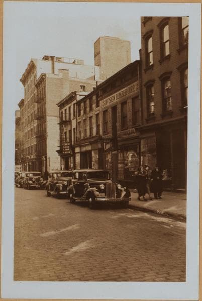 Manhattan: Division Street - Pike Street, 1937