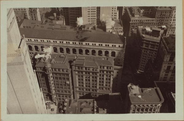 Manhattan: William Street - Pine Street, 1933