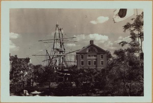Queens: Flushing Meadow Park - New York World's Fair of 1939-40 - [The New England corner at Lawrence and Rodman Streets.], 1940
