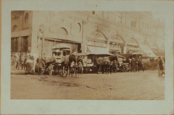 Fulton fish market - [Market building on South Street.], 1923
