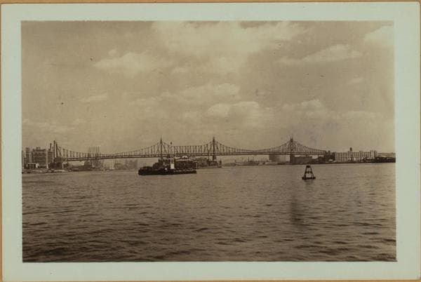 Bridges - Queensboro [Queensborough] Bridge., 1935