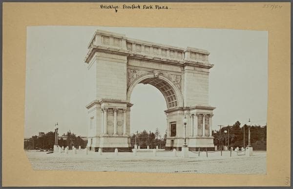 Brooklyn: Prospect Park Plaza., 1938; 1938-12-31