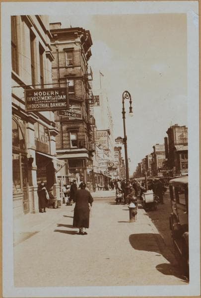 Manhattan: Grand Street - Orchard Street, 1934