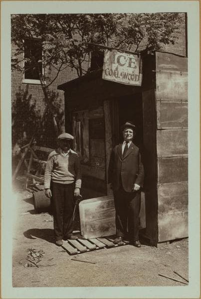 Occupations - Peddlers - Ice and Coal - [Queens]., 1925–1934