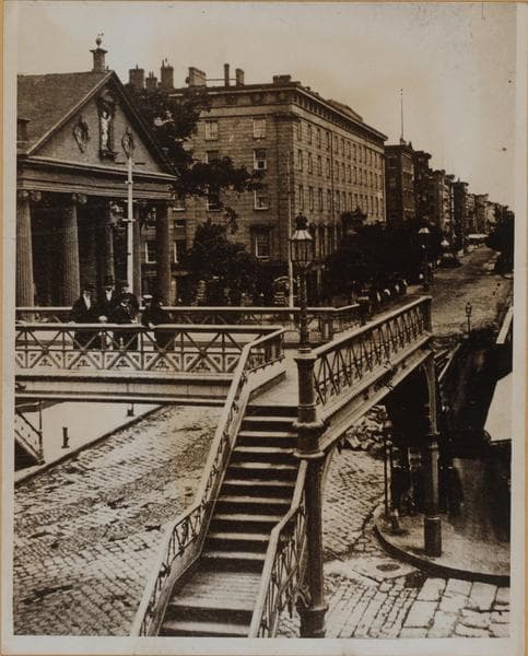 Manhattan: Broadway - Fulton Street, 1866
