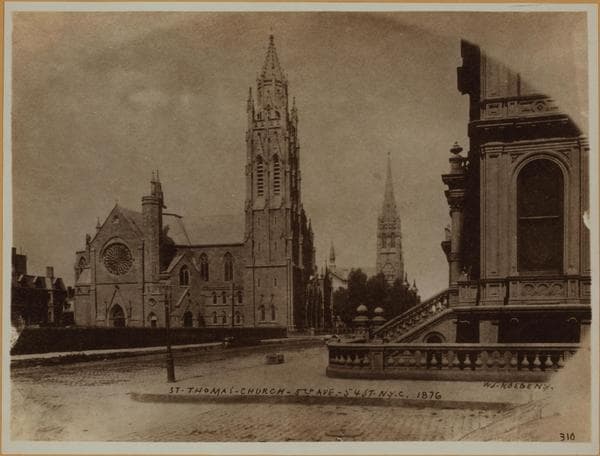 Manhattan: 5th Avenue - 52nd Street, 1876