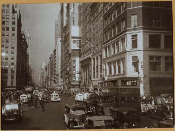 Manhattan: 5th Avenue - 41st Street, 1936