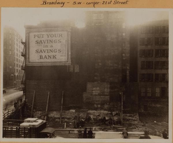 Manhattan: Broadway - 21st Street, 1924