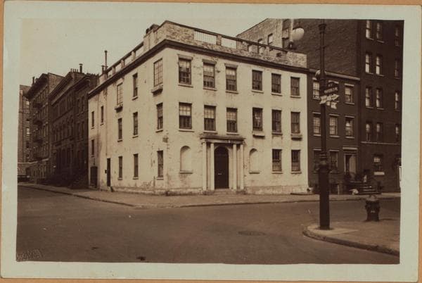 Manhattan: Waverly Place - 11th Street, 1933