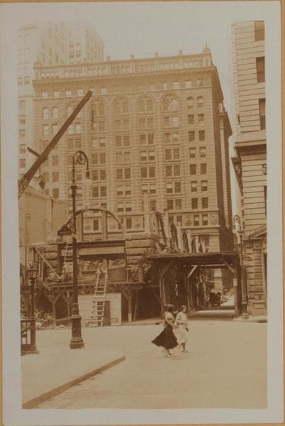 Manhattan: Broad Street - Exchange Place, 1931
