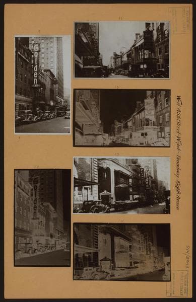 Manhattan: 45th Street (West) - Broadway, 1935