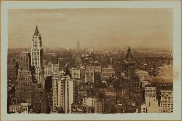General view - [Manhattan - Wall Street (Northeast).], 1933