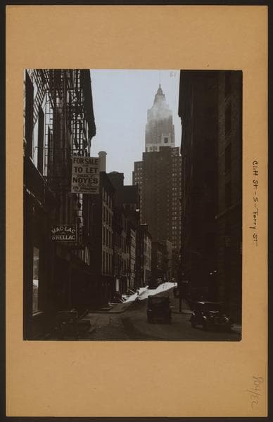 Manhattan: Cliff Street - Ferry Street