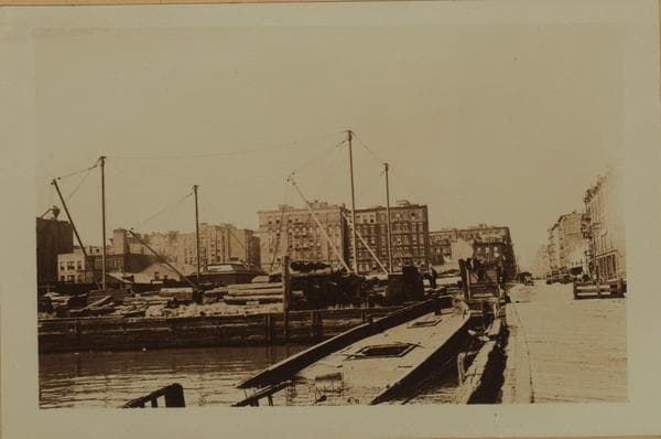 East River - Manhattan - Pier 60 - East 8th Street., 1935